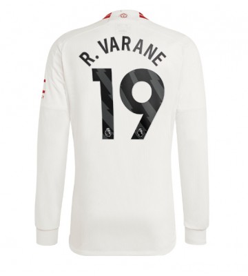 Manchester United Raphael Varane #19 Kolmaspaita 2023-24 Pitkät Hihat